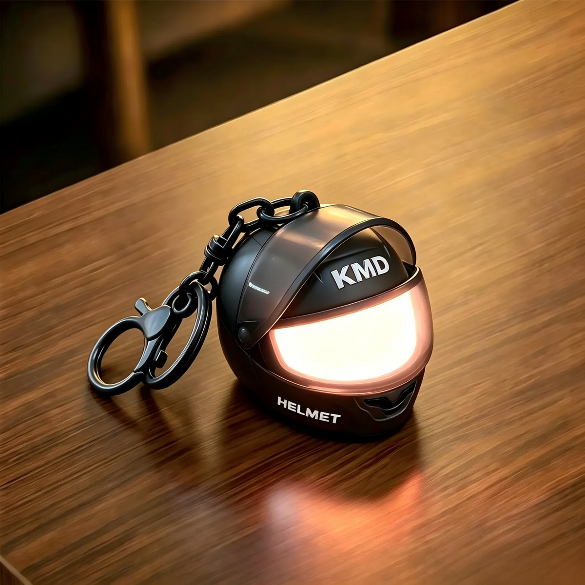 Light-Up Colorful Motorcycle Helmet Keychain Glows With Led Lights Unique And Creative Gift Suitable For Hanging On Bags Gift For Friends