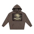 Swan Love Lake Oversize Fleeced Hoodie