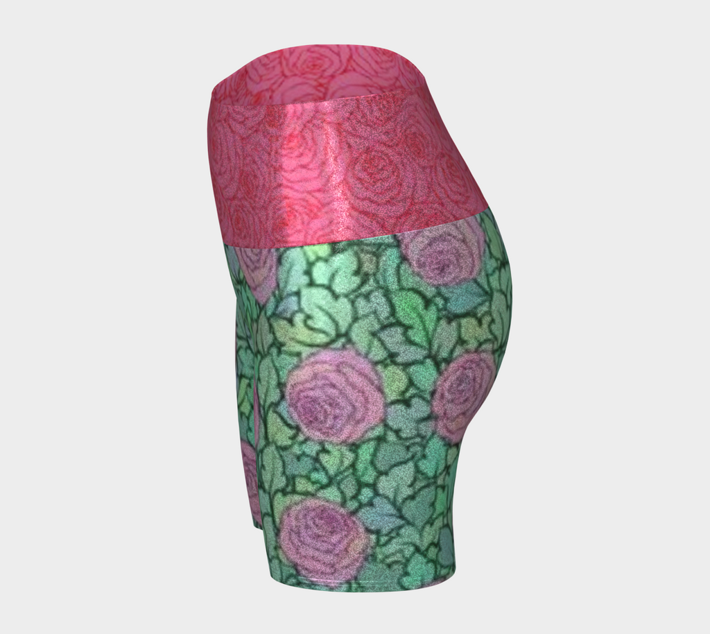 Rose Shiny Yoga Shorts (2026-08-15, 6:16 p.m.)