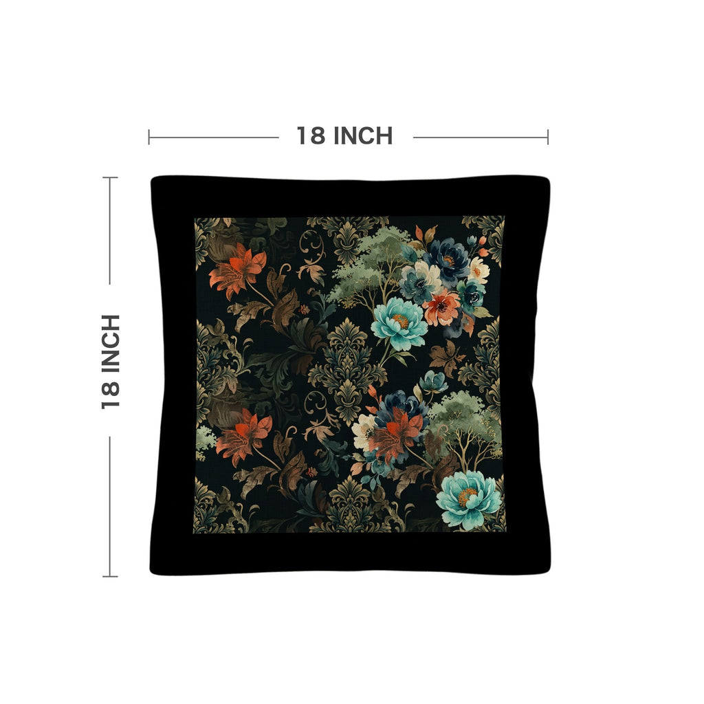 Pillow Cover Floral Blue