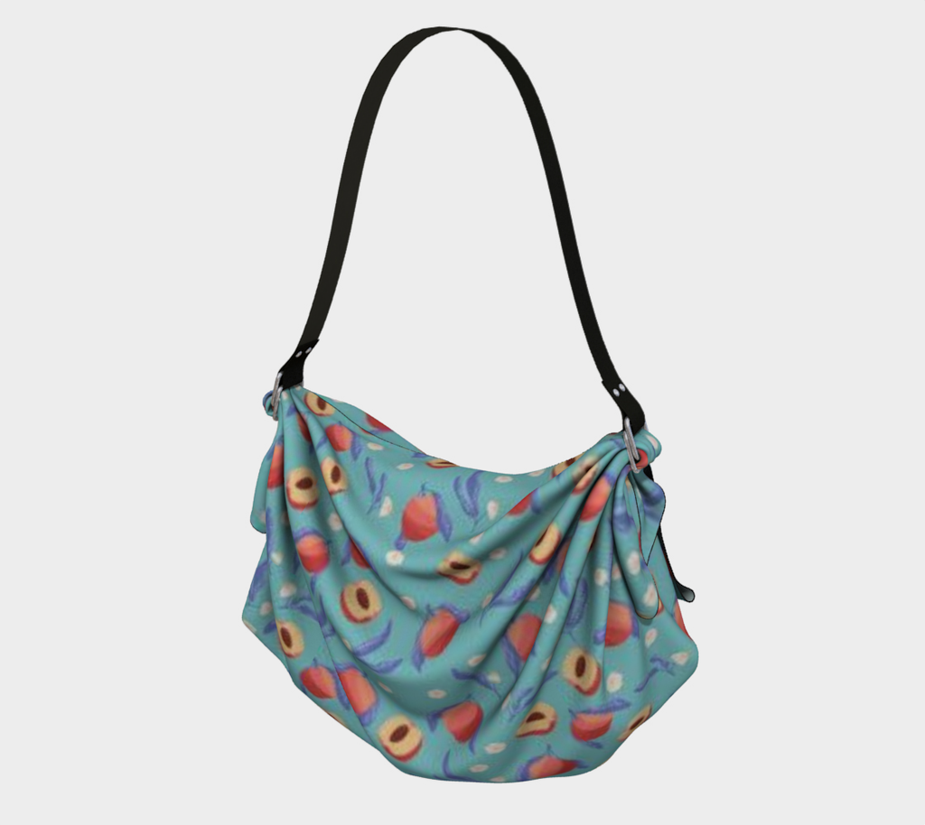 Peaches For Me Origami Bag