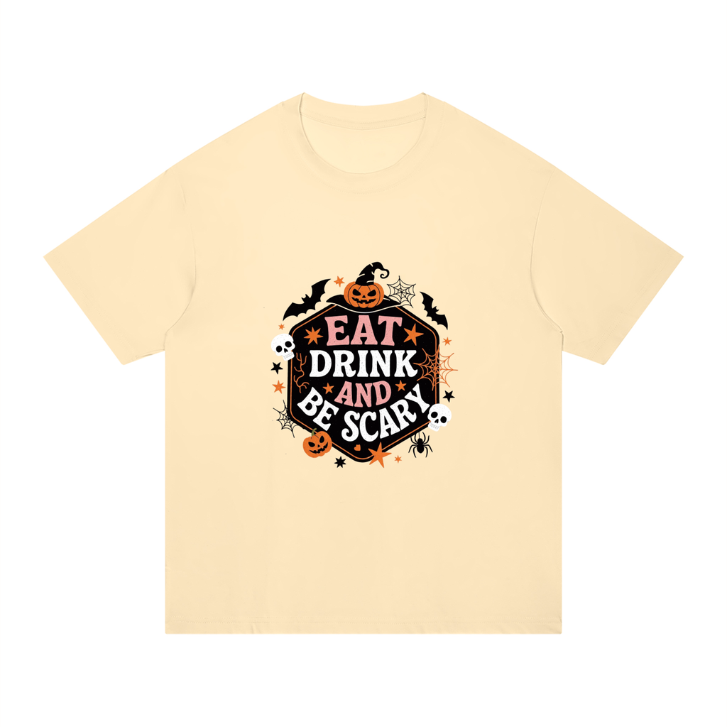 Be Scary Regular Fit Cotton T-Shirt