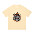 Be Scary Regular Fit Cotton T-Shirt