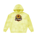 Unisex Sunfade Frayed Fleece Hoodie