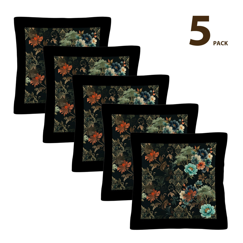 Pillow Cover Floral Blue