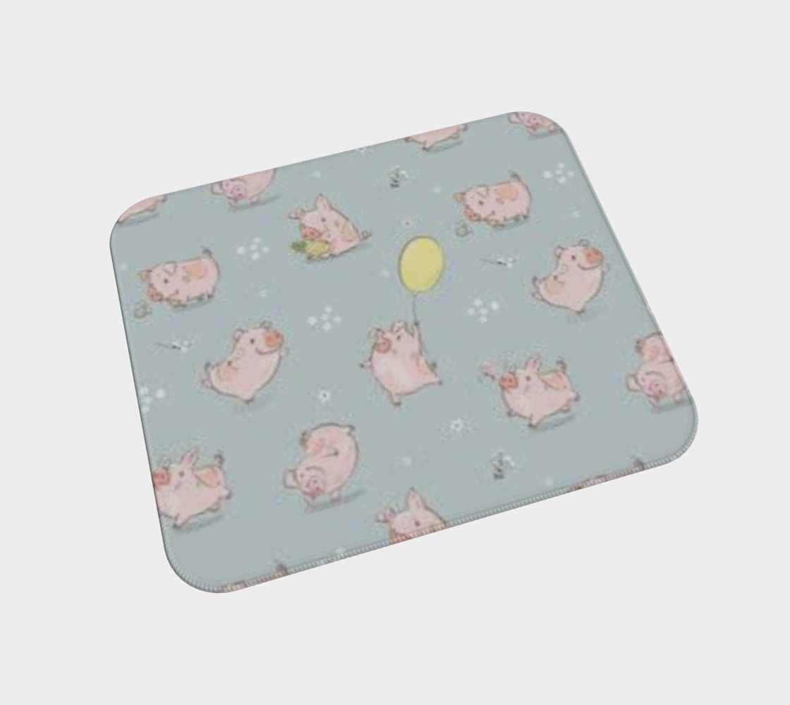 Baby Pig Desk Mat