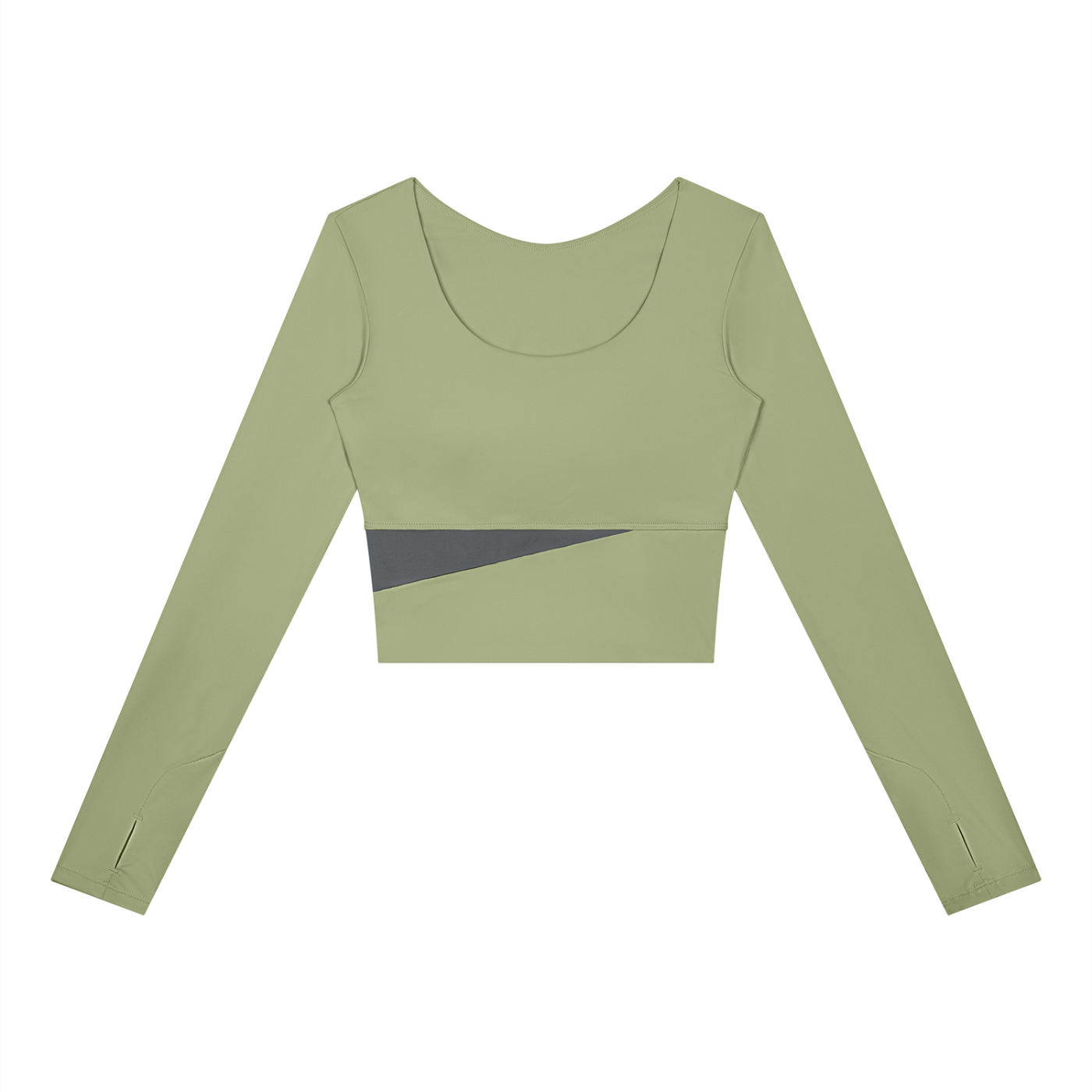Women's Panelled Long Sleeve Yoga T-Shirt