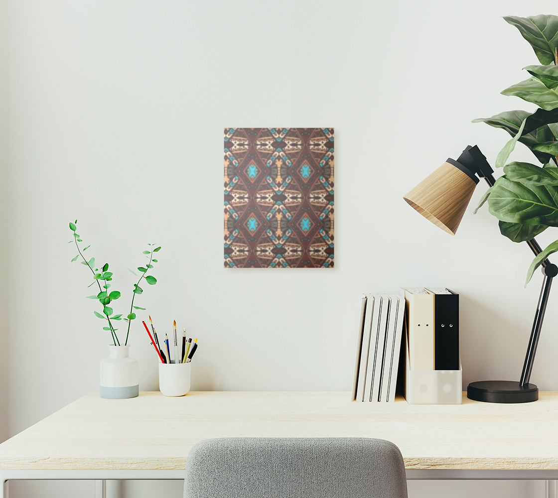 Native Nurture Aluminum Print