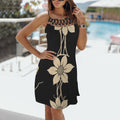 Flower Row Dress