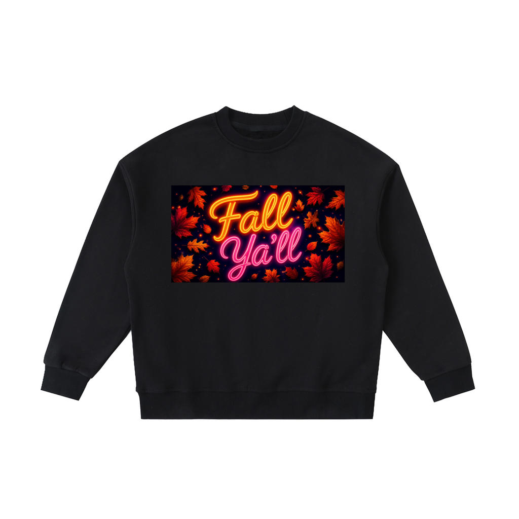 Fall Ya'll Essential Fleece Kids' Crewneck Sweatshirt