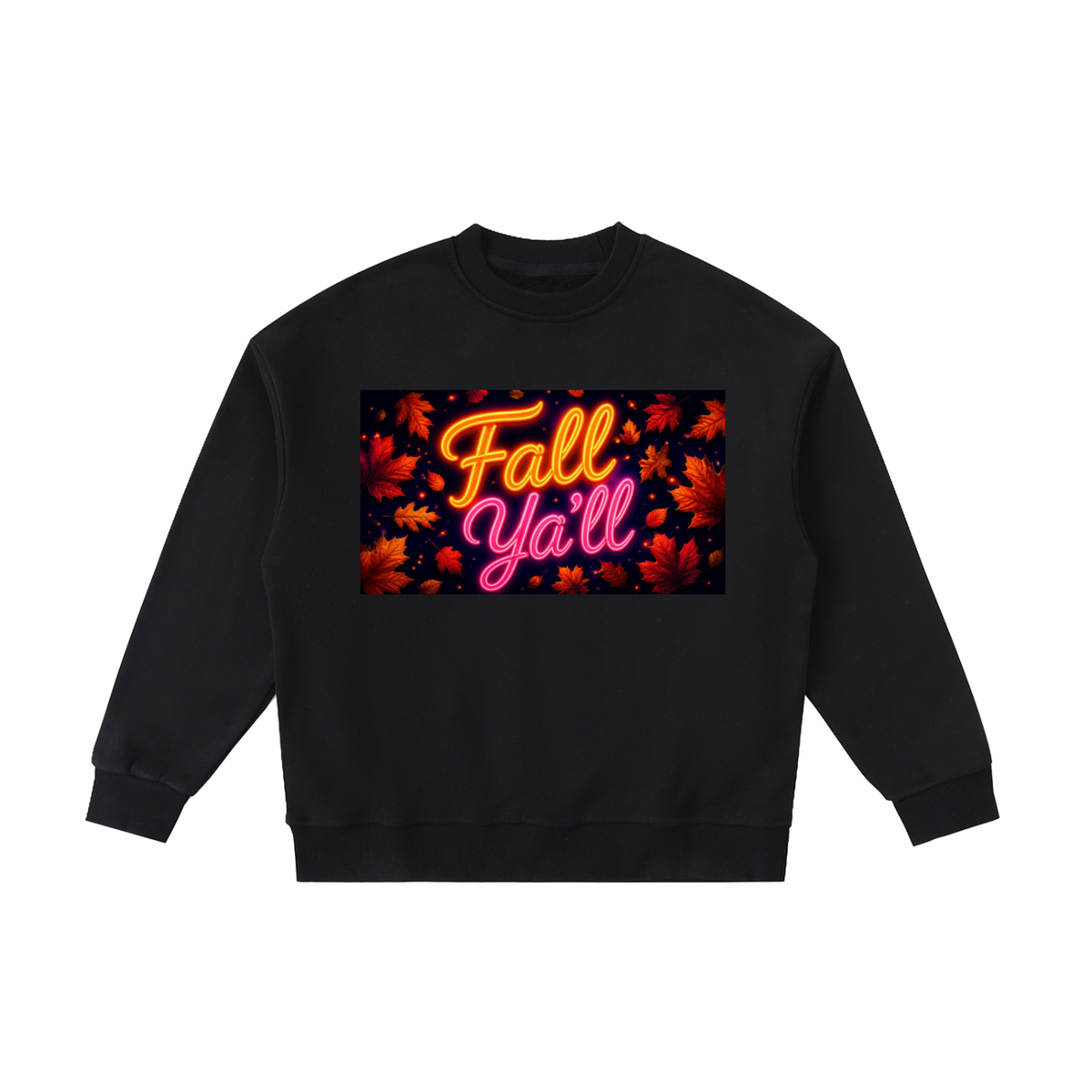 Fall Ya'll Essential Fleece Kids' Crewneck Sweatshirt