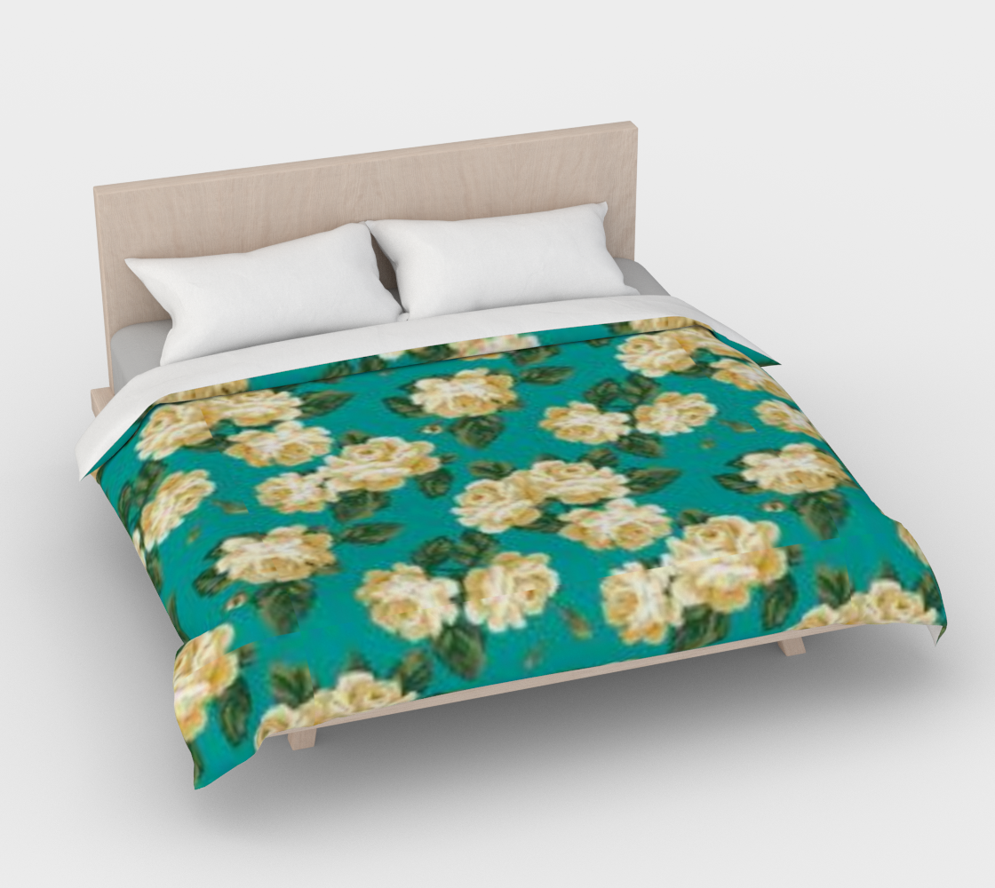 Roses Calm Duvet Cover