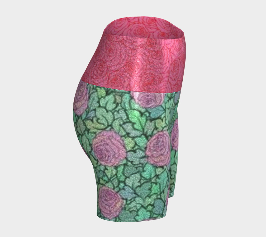 Rose Shiny Yoga Shorts (2026-08-15, 6:16 p.m.)