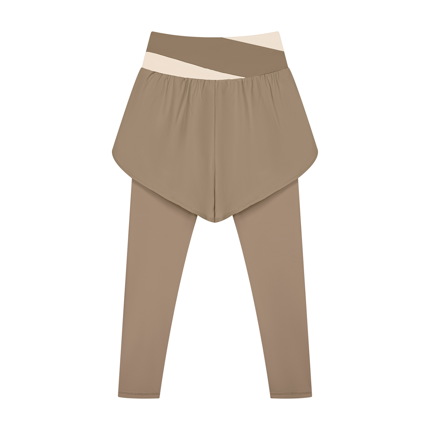 Women's Paneled High Waisted Yoga Leggings