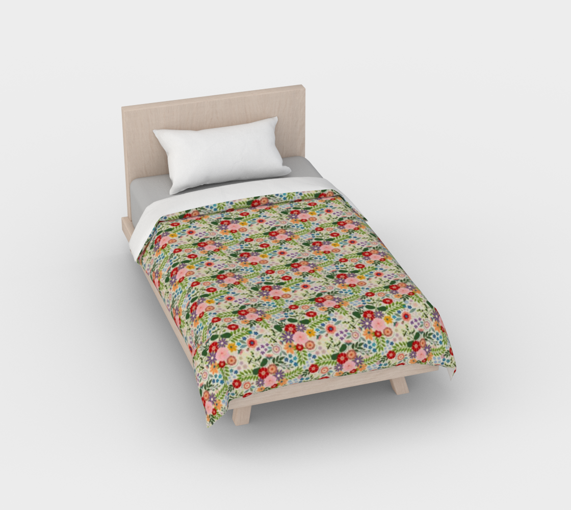 Fine Floral Duvet Cover