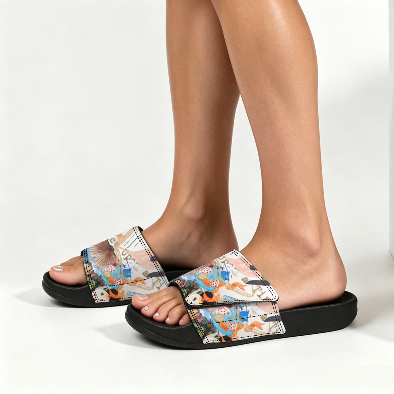 Book Slide Sandals