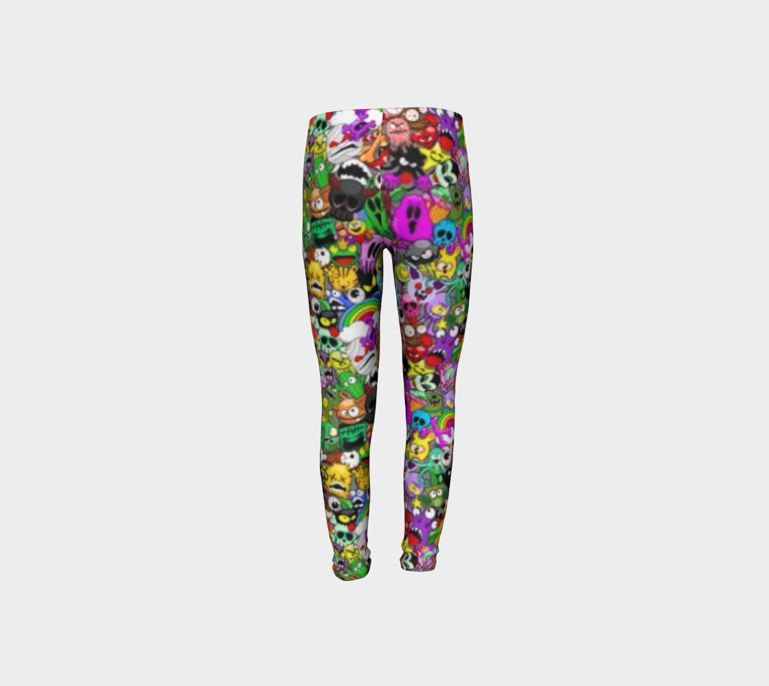 Monster Mash Girl's Leggings