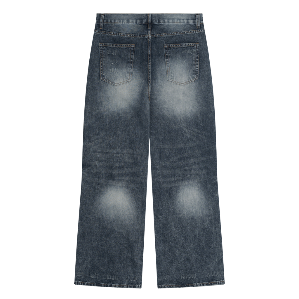 Men's Vintage Wash Denim Jeans