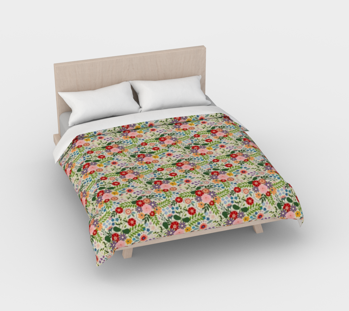 Fine Floral Duvet Cover