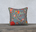 Love Dove Pillow Cover