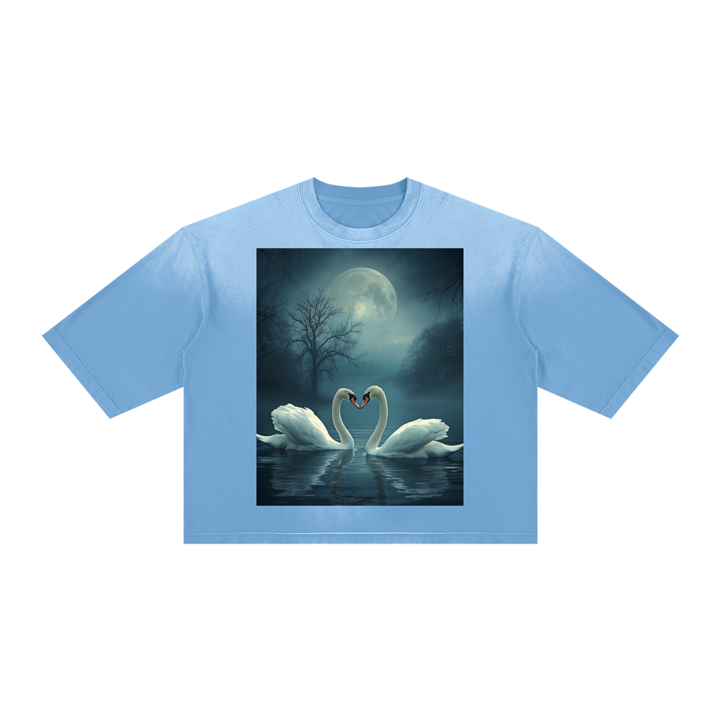Unisex Vintage Wash Sunfade Boxy T-Shirt