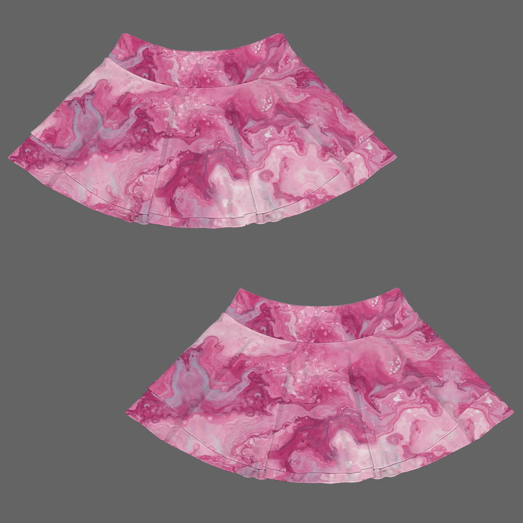 Pink Marble Skirt